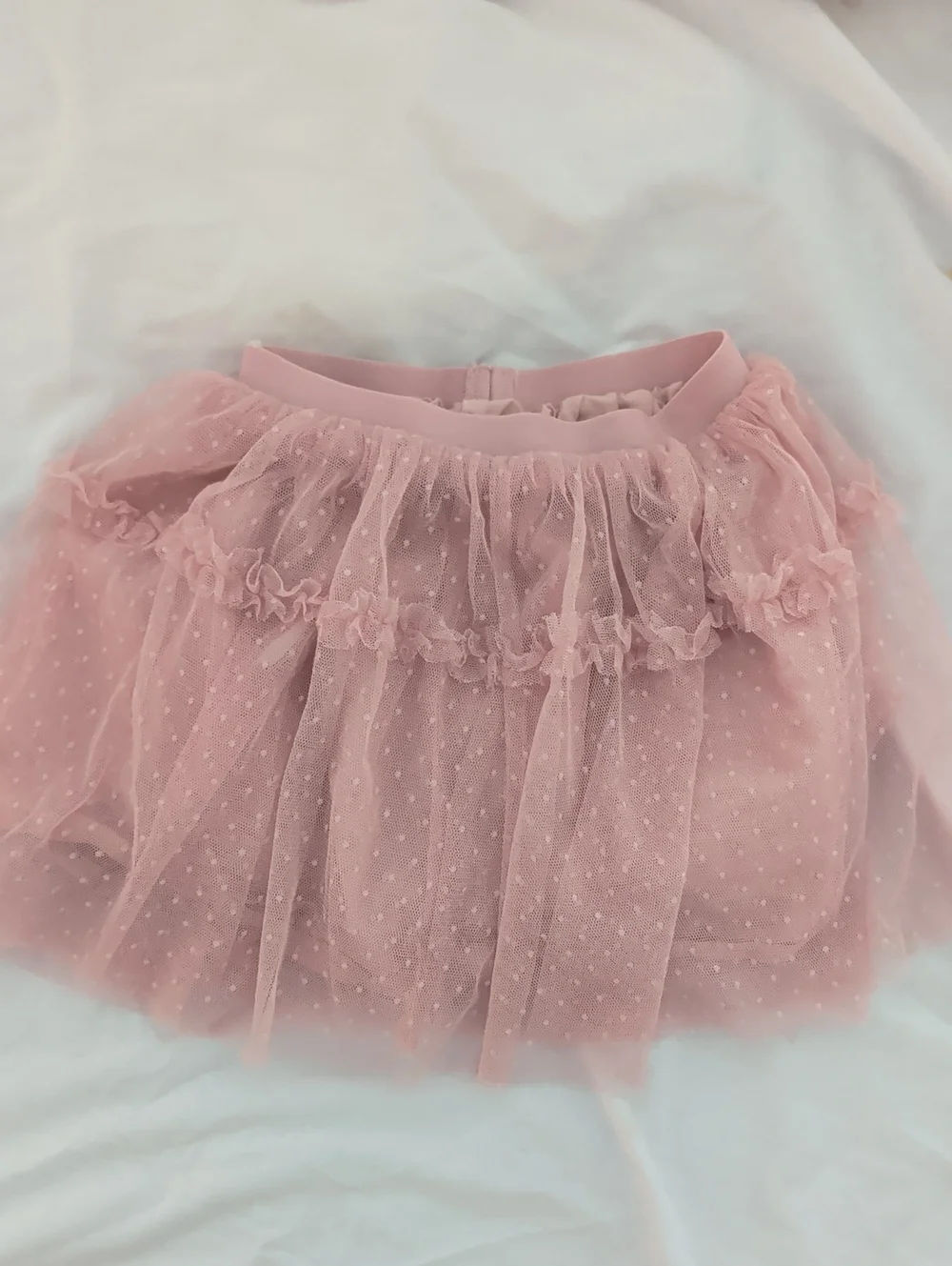 GAP Pink Dot Tulle Skater Skirt